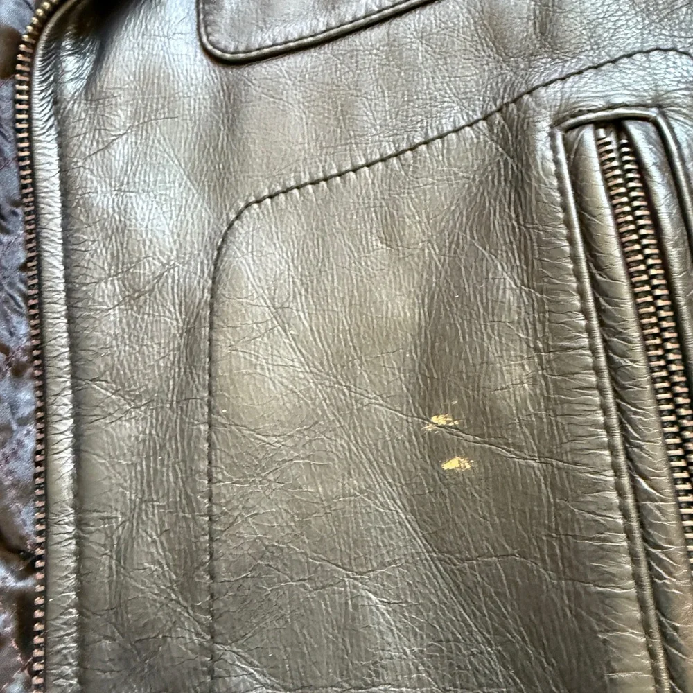 LEVI’S vintage leather biker jacket - Picture 2 of 10